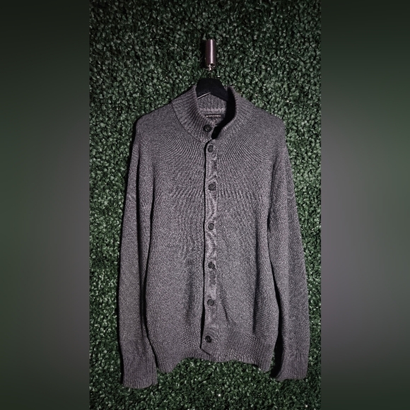 Banana Republic Gray Cardigan Sweater Knit Long Sleeve - Picture 1 of 4